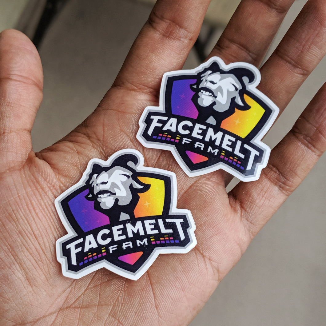 Facemelt Fam Sticker (2)