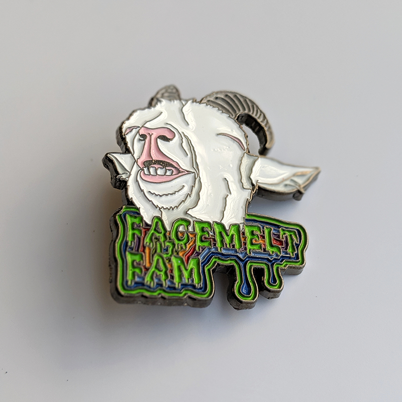 Facemelt Fam v1 Pin (2017)