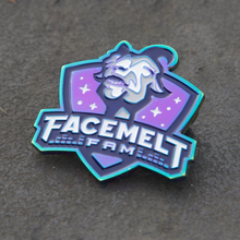 Load image into Gallery viewer, Facemelt Fam v2 Pin (2020)